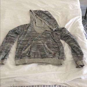 hard tail forever light v neck sweatshirt